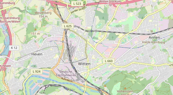 Fahrradwerkstatt auf Karte