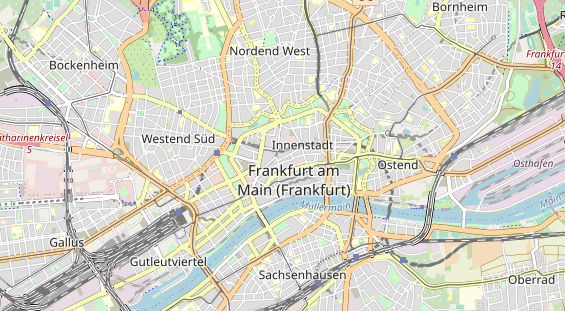 Bicycle workshop on map