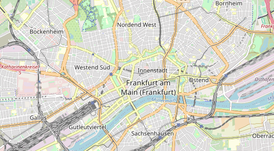 Bicycle workshop on map