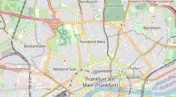 Bicycle workshop on map