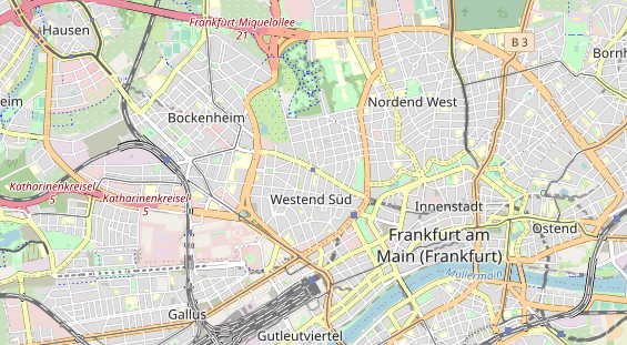 Fahrradwerkstatt auf Karte