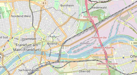 Bicycle workshop on map