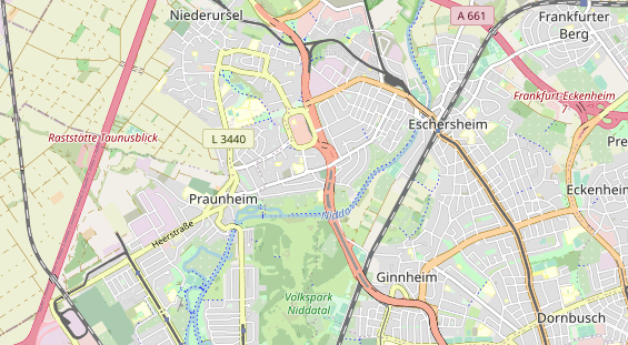 Bicycle workshop on map