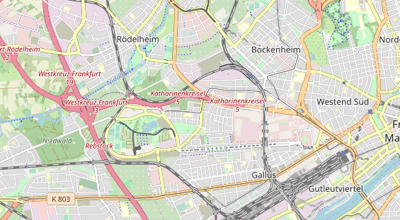 Bicycle workshop on map