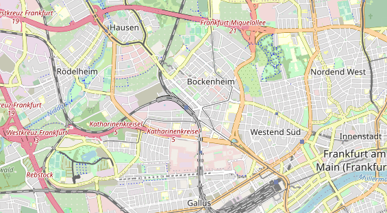 Bicycle workshop on map