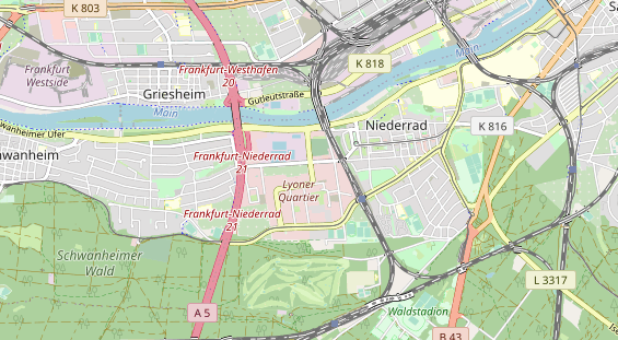 Fahrradwerkstatt auf Karte