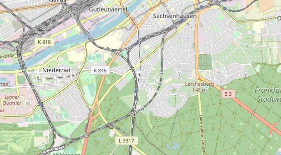 Bicycle workshop on map