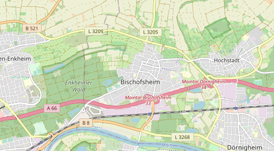 Bicycle workshop on map
