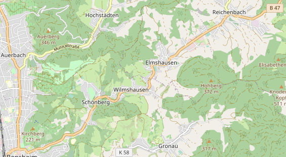 Fahrradwerkstatt auf Karte