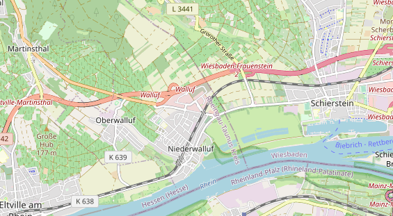 Bicycle workshop on map
