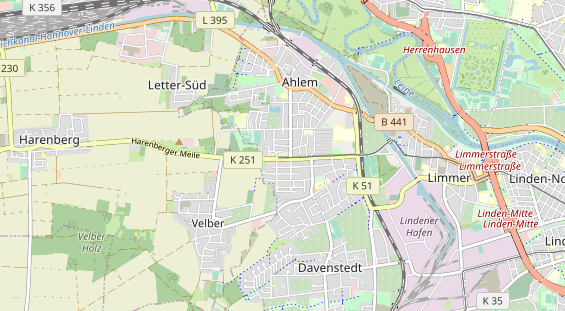 Bicycle workshop on map