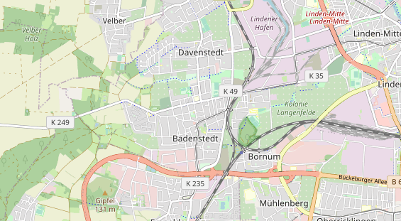 Fahrradwerkstatt auf Karte