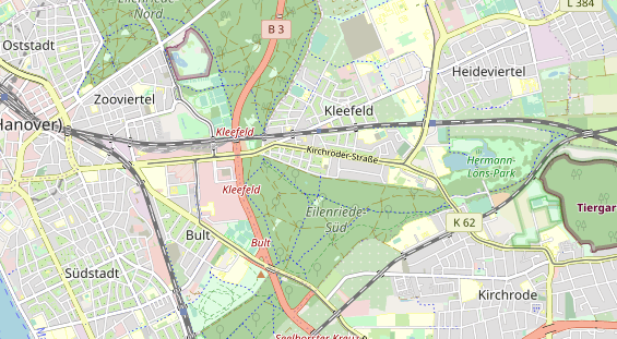 Bicycle workshop on map