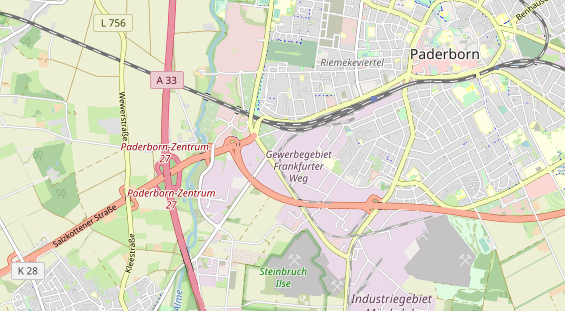 Bicycle workshop on map