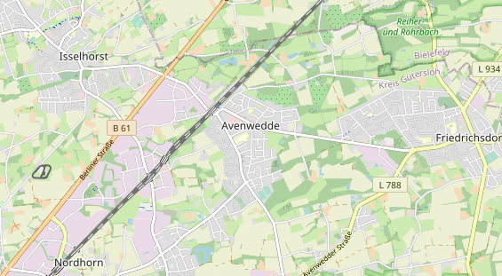 Bicycle workshop on map