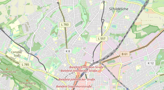 Fahrradwerkstatt auf Karte