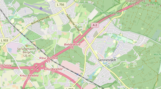 Fahrradwerkstatt auf Karte
