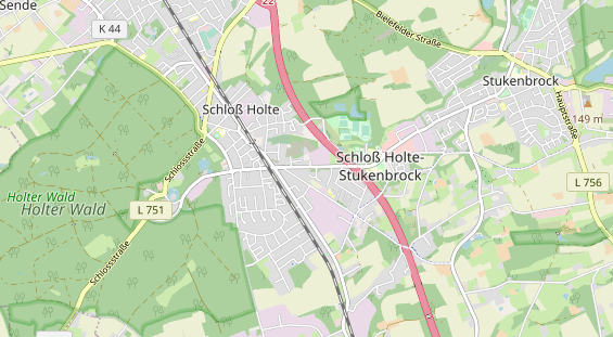 Bicycle workshop on map