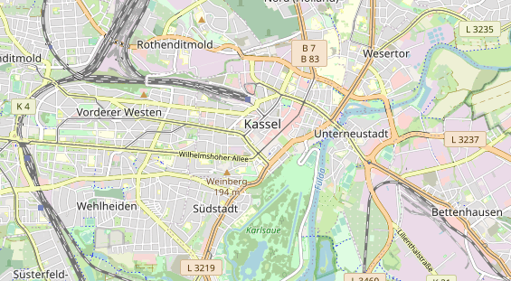 Fahrradwerkstatt auf Karte