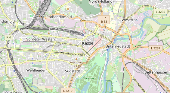 Fahrradwerkstatt auf Karte