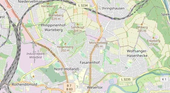 Fahrradwerkstatt auf Karte