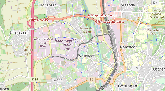 Bicycle workshop on map