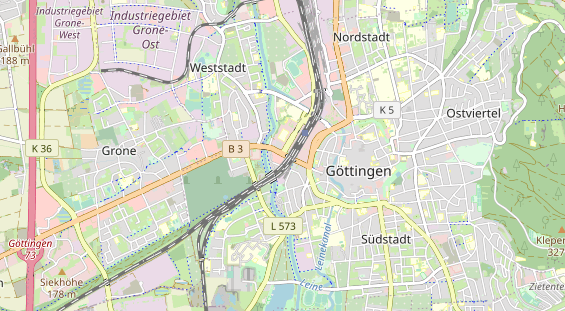 Bicycle workshop on map