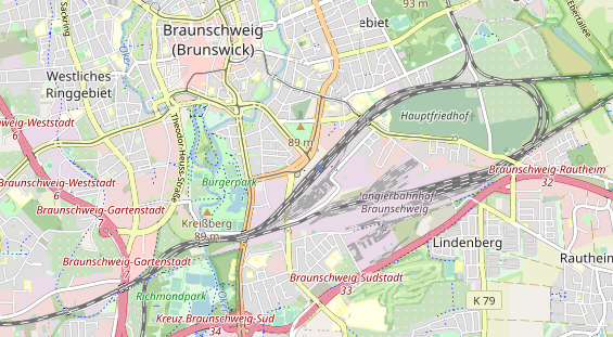 Fahrradwerkstatt auf Karte