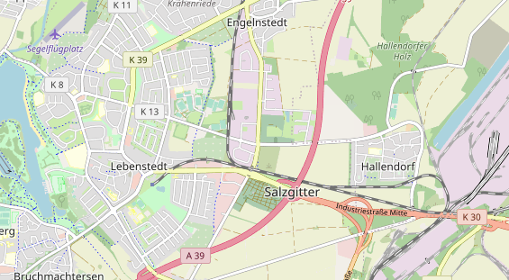 Bicycle workshop on map