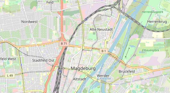 Fahrradwerkstatt auf Karte