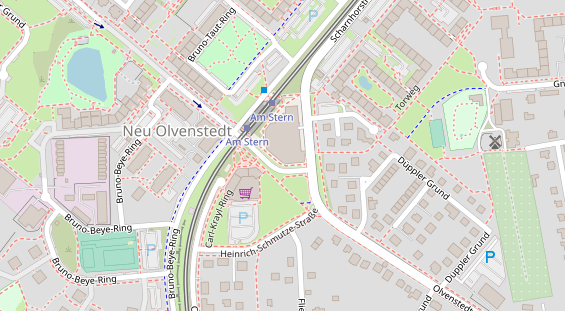 Bicycle workshop auf Karte