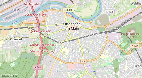 Bicycle workshop on map