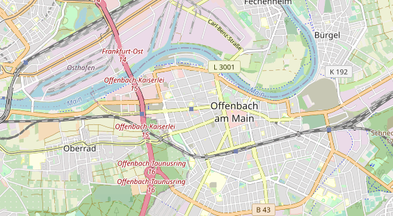 Bicycle workshop on map