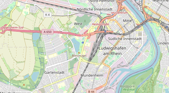Fahrradwerkstatt auf Karte