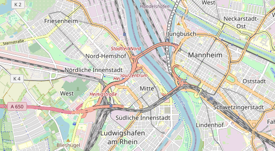 Bicycle workshop on map