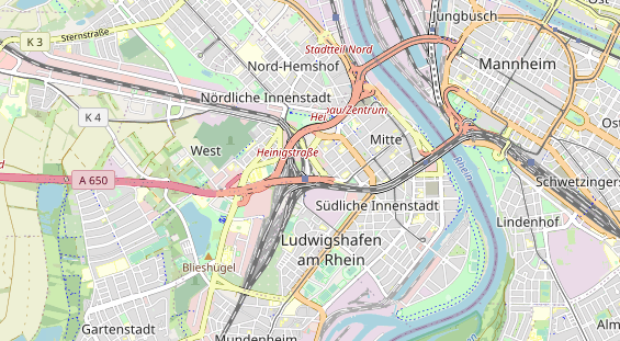 Bicycle workshop on map