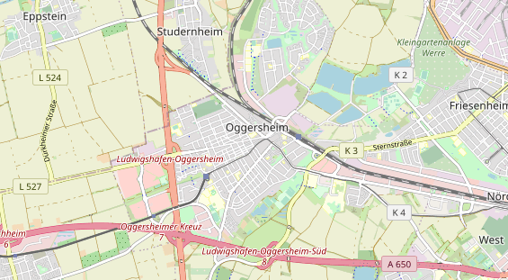 Bicycle workshop on map