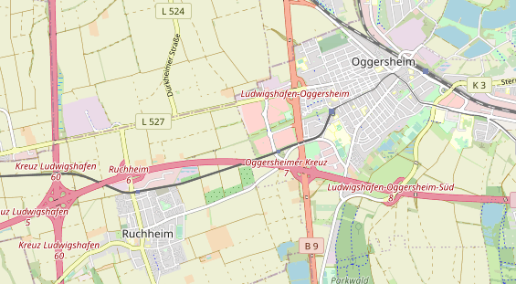 Bicycle workshop on map