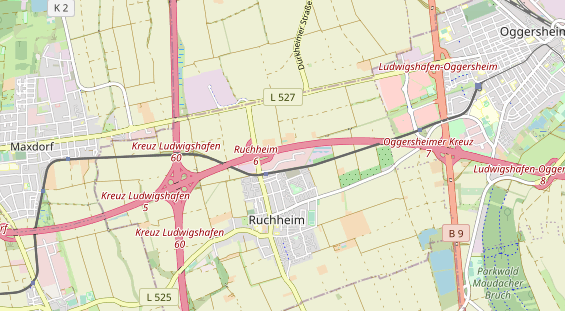 Bicycle workshop on map