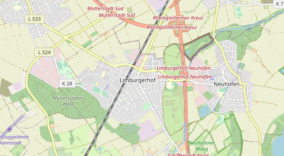 Bicycle workshop on map