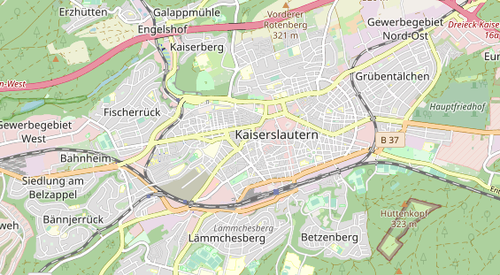 Fahrradwerkstatt auf Karte