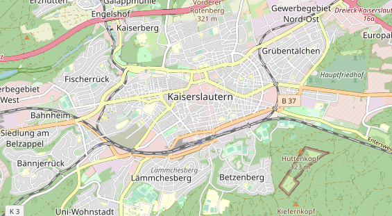 Fahrradwerkstatt auf Karte