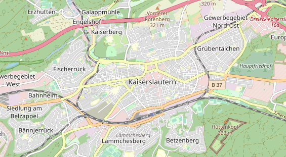 Fahrradwerkstatt auf Karte