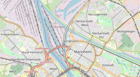 Bicycle workshop on map