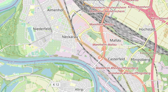 Bicycle workshop on map