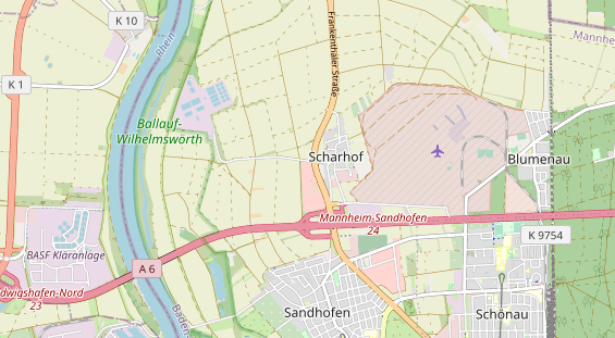 Bicycle workshop on map