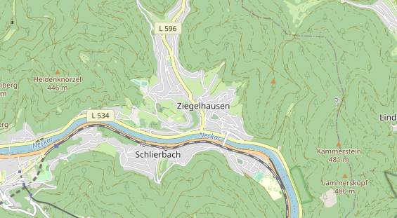 Bicycle workshop on map