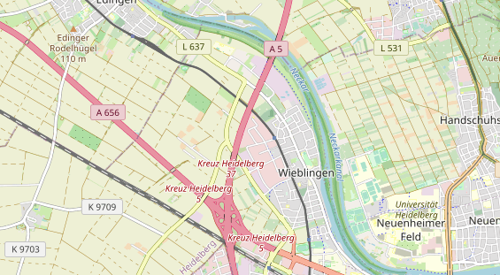 Bicycle workshop on map