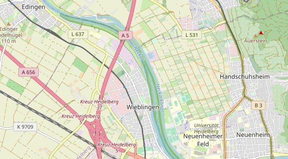 Bicycle workshop on map