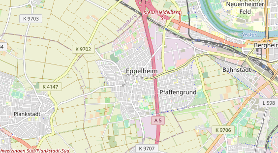 Bicycle workshop on map